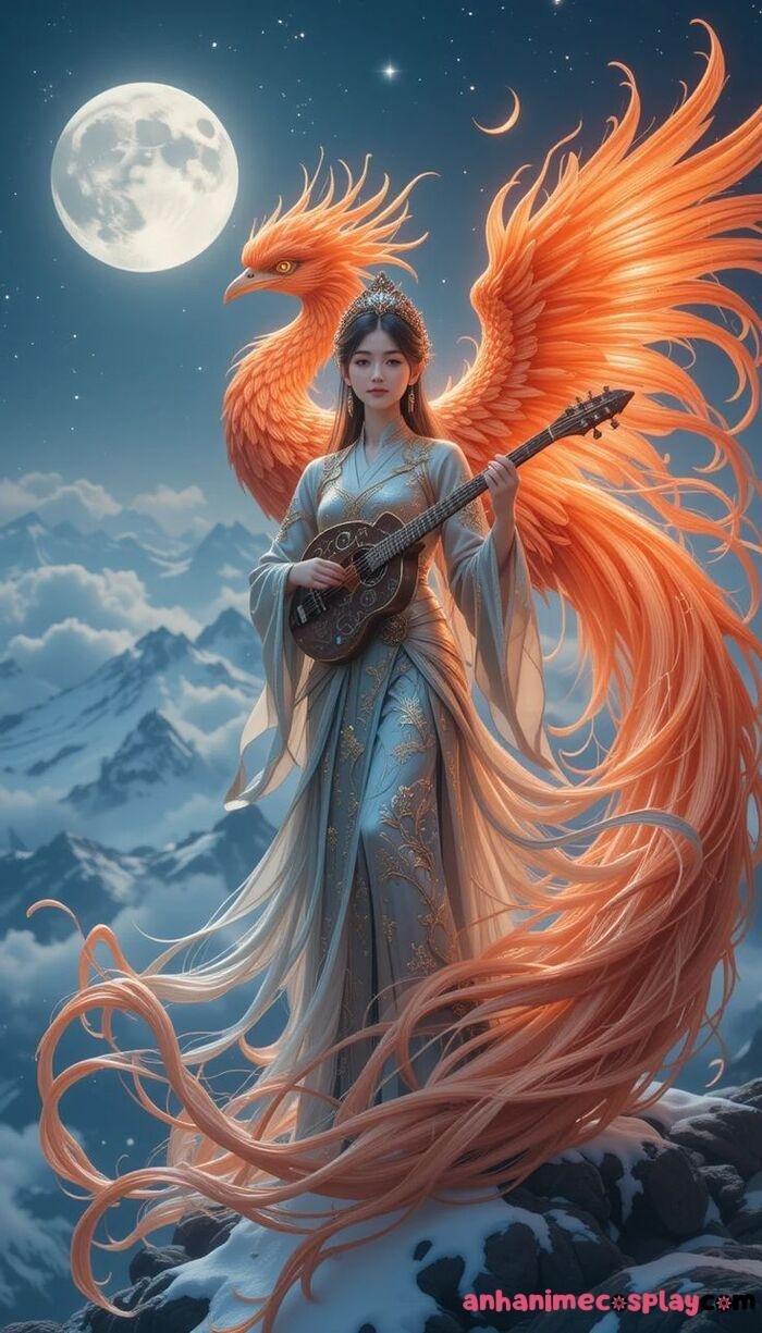 ảnh anime 3d xinh 3k