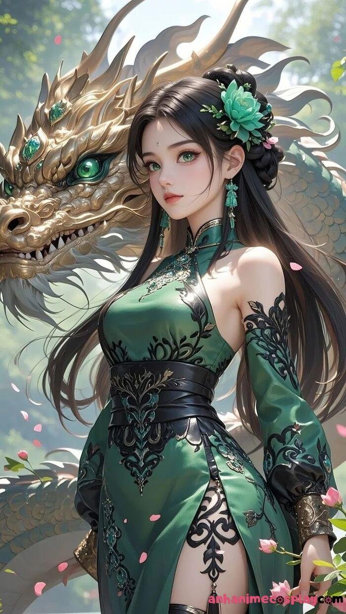 ảnh anime 3d xinh 4k