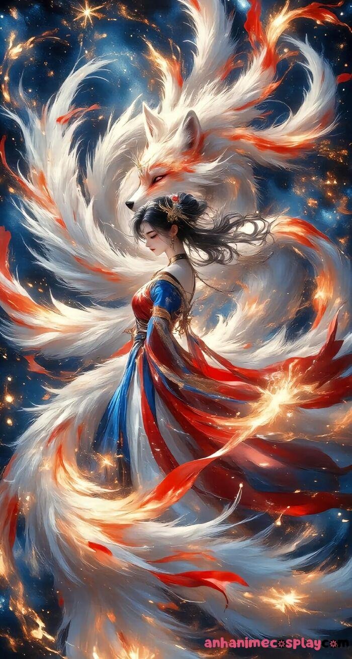 ảnh anime 3d xinh cool 3k full