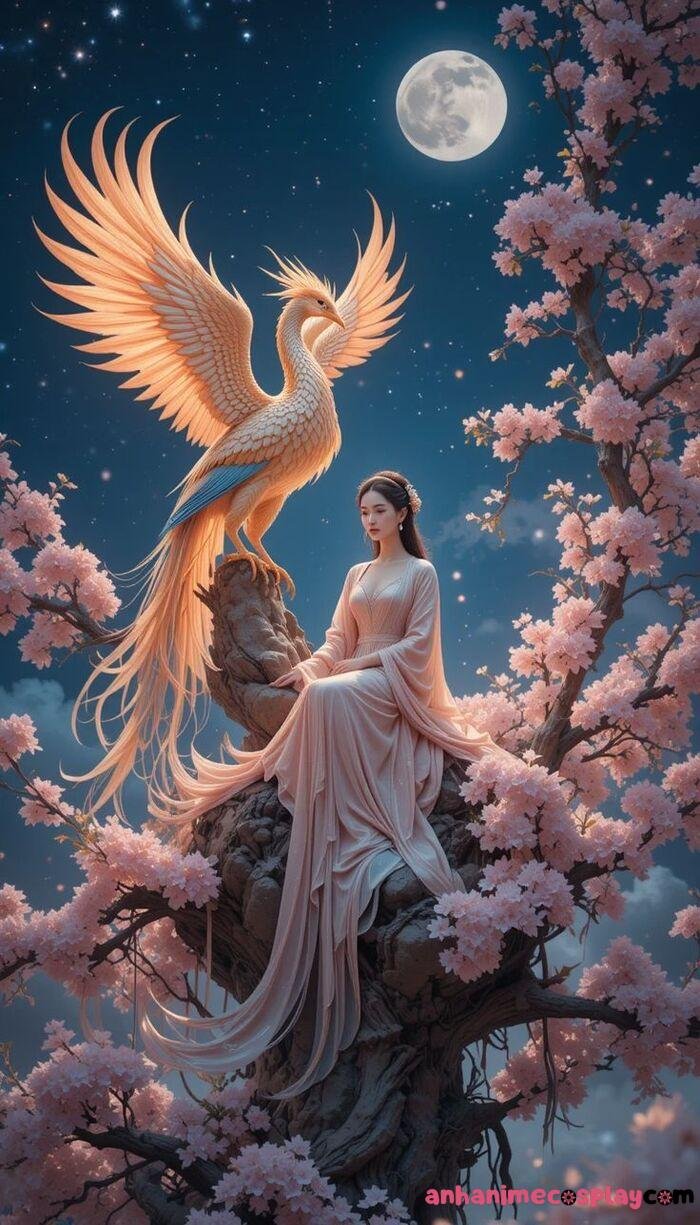 ảnh anime 3d xinh cool 4k full