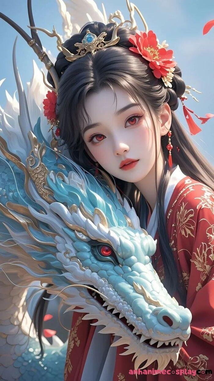 ảnh anime 3d xinh cool 4k