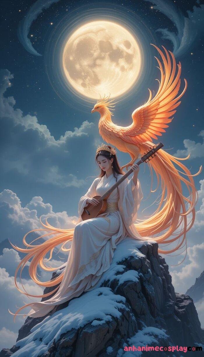 ảnh anime 3d xinh cool 5k