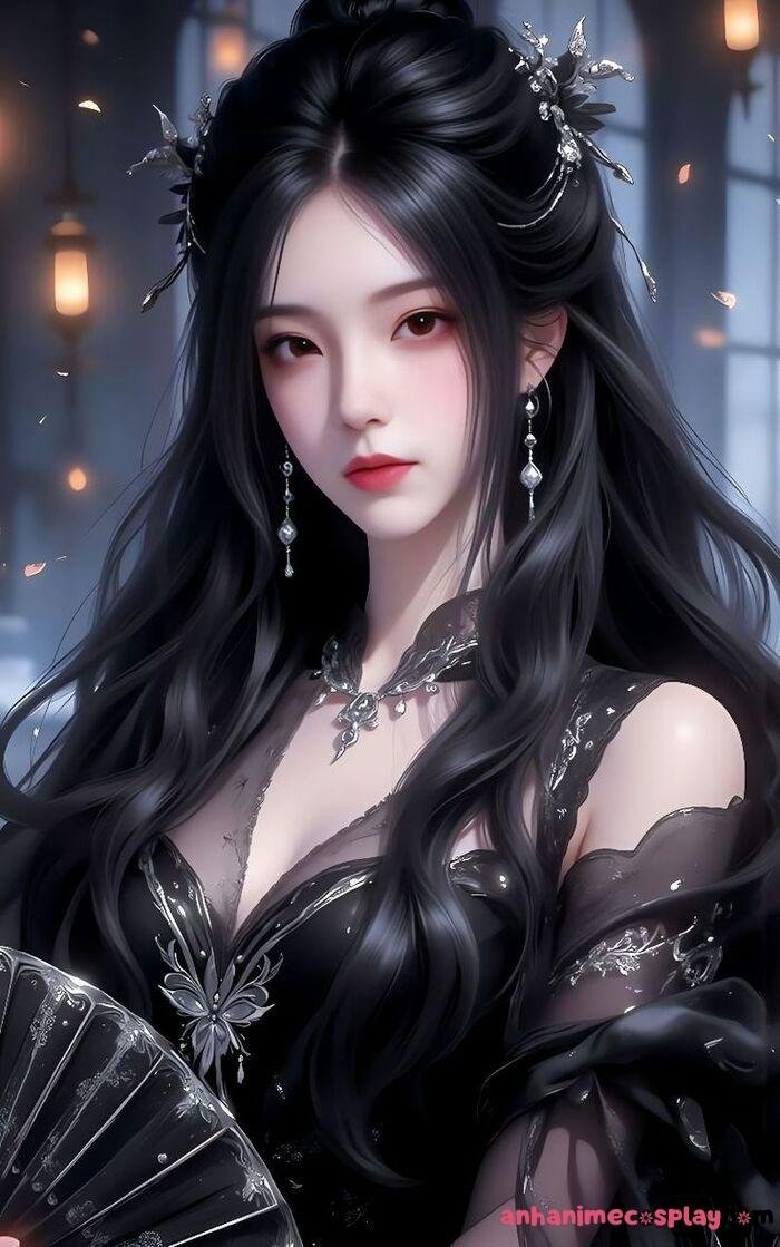 ảnh anime 3d xinh full hd