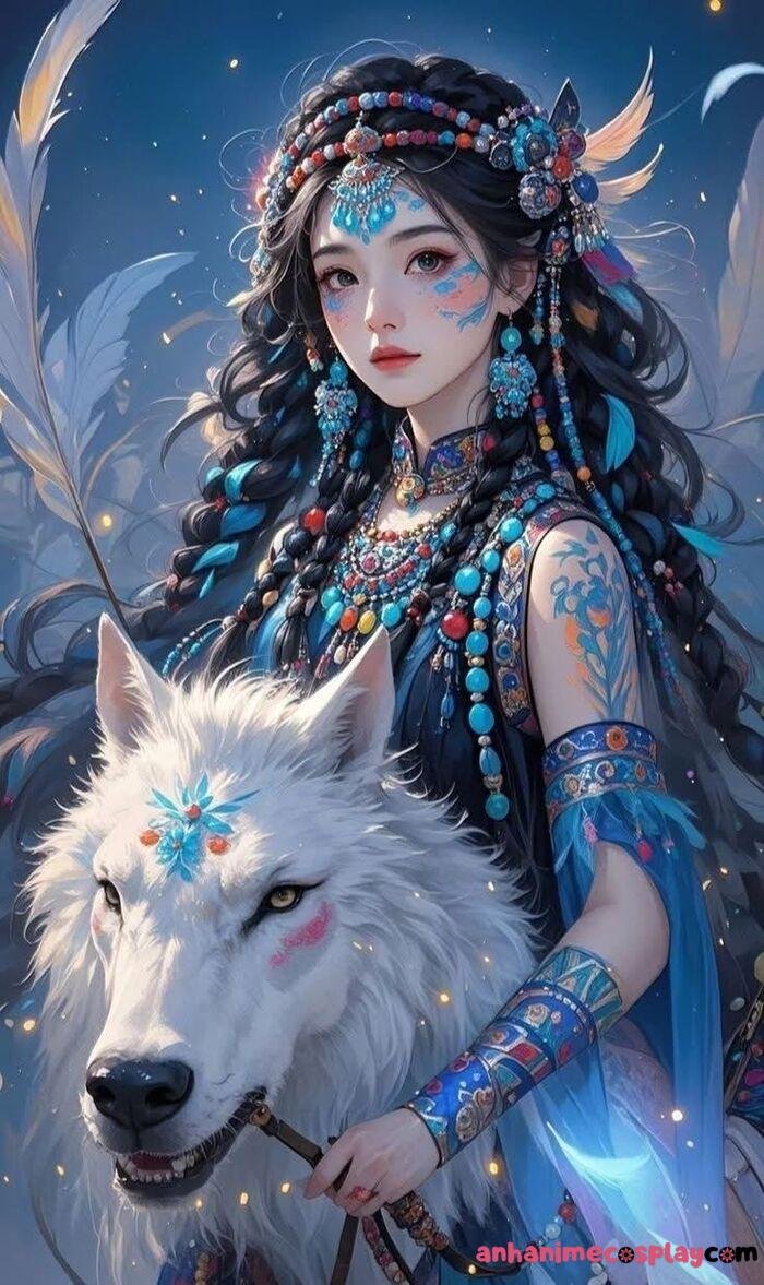 ảnh anime 3d xinh full