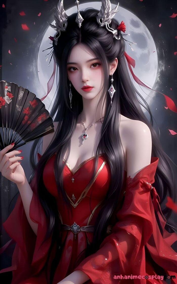 ảnh anime 3d xinh hd full