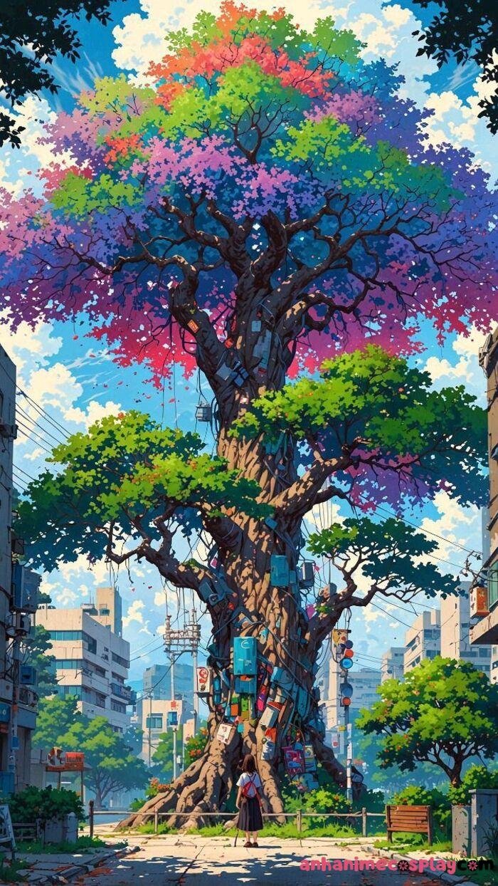 ảnh anime chill 3k full