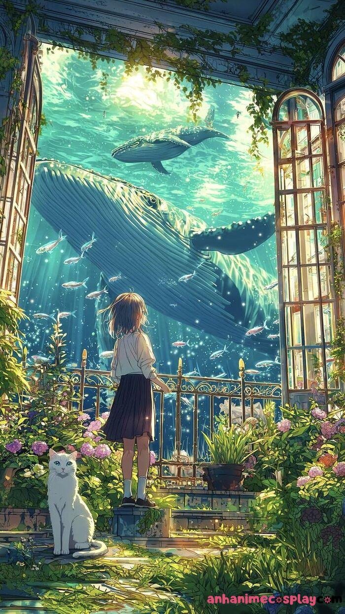 ảnh anime chill 4d full