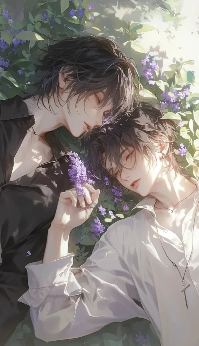 ảnh anime đam mỹ hôn nhau