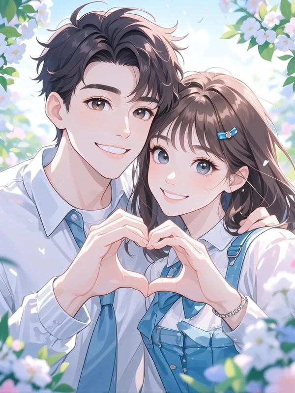 anh anime đôi