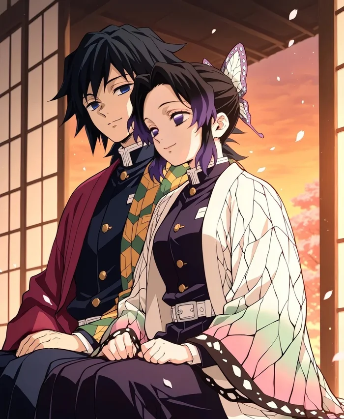 anh anime đôi
