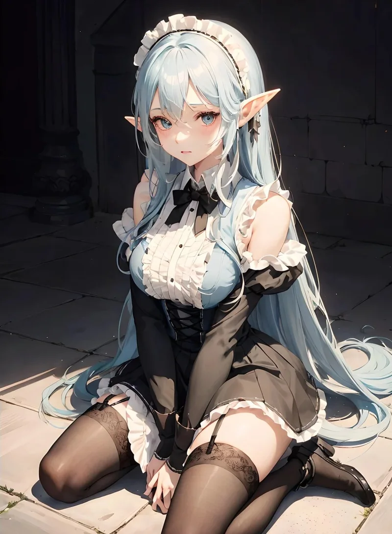 ảnh anime hầu gái 8k