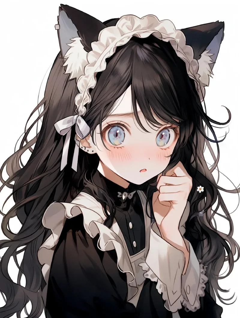 ảnh anime hầu gái đáng iu