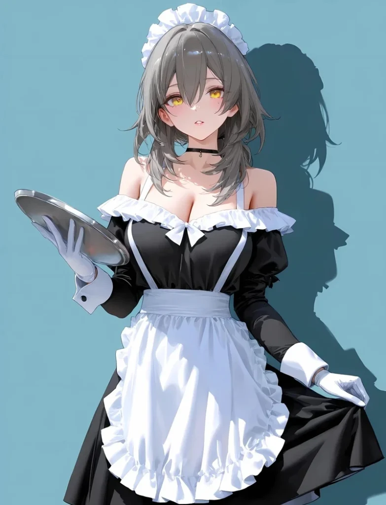 ảnh anime hầu gái nóng bỏng