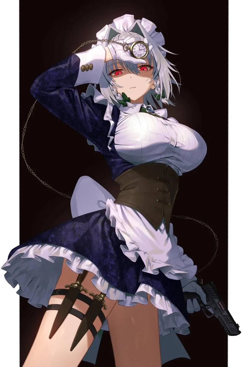 ảnh anime hầu gái