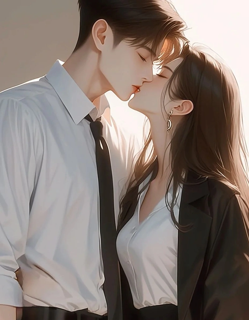 ảnh anime hôn nhau lạnh lùng