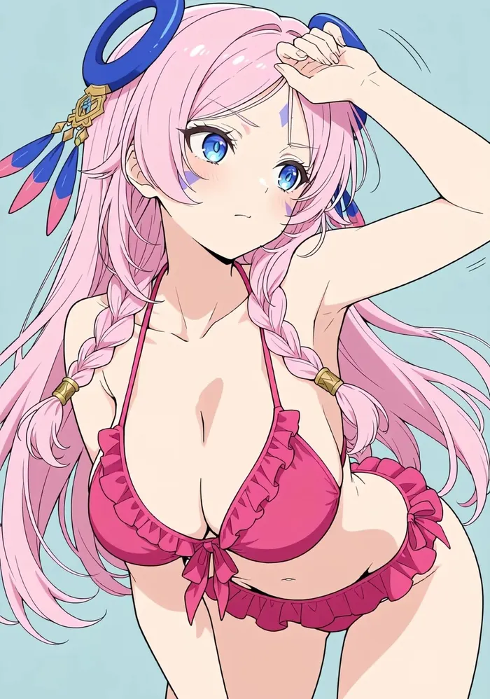 ảnh anime mặc bikini