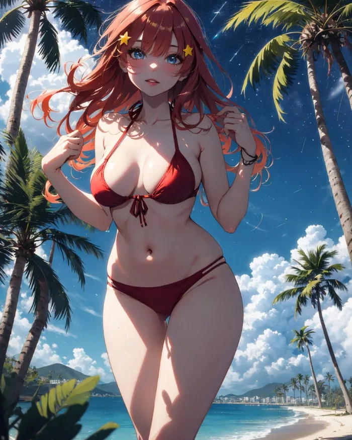 ảnh anime mặc bikinin nings bỏng