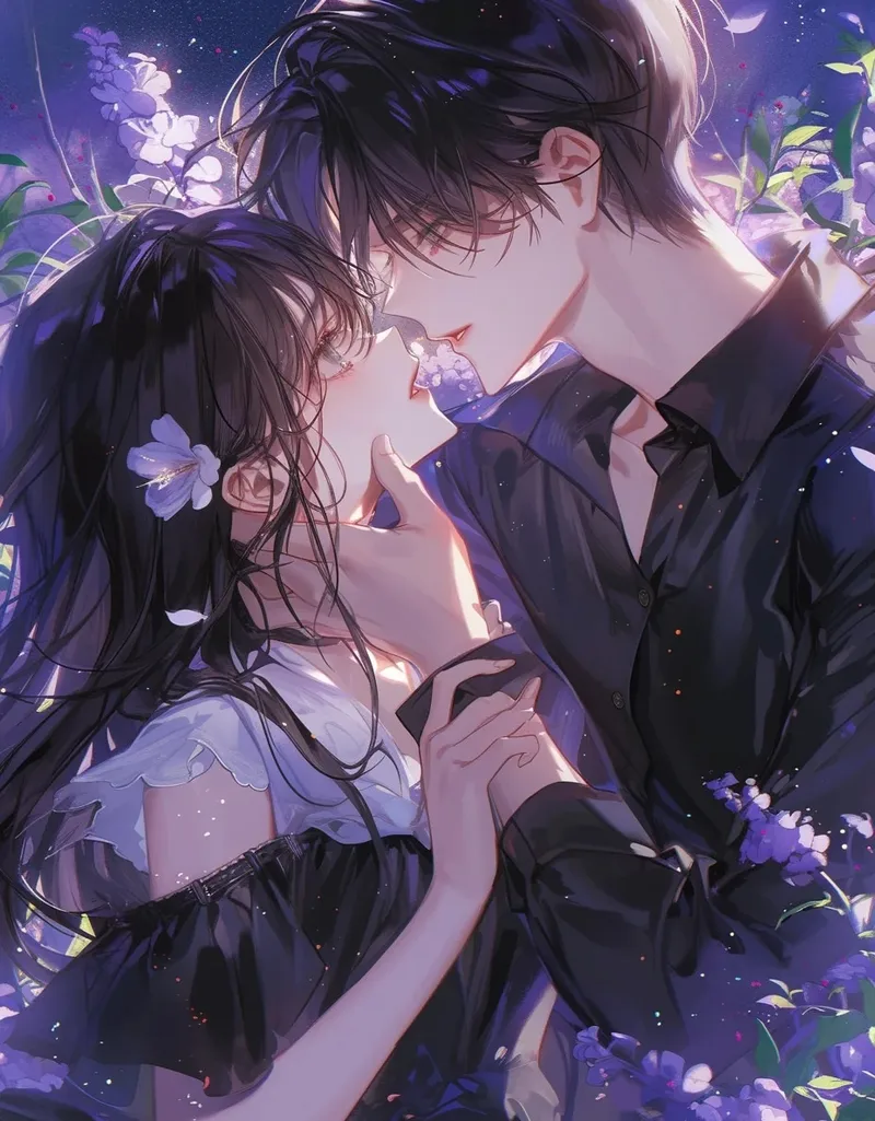 ảnh anime nam hôn nhau