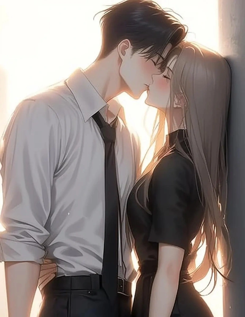 ảnh anime nam nữ hôn nhau