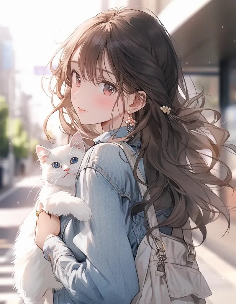 ảnh anime nữ cute đẹp