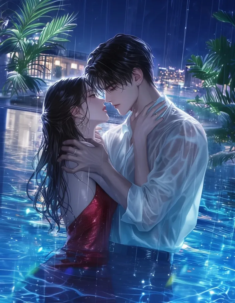 ảnh anime nữ hôn nhau