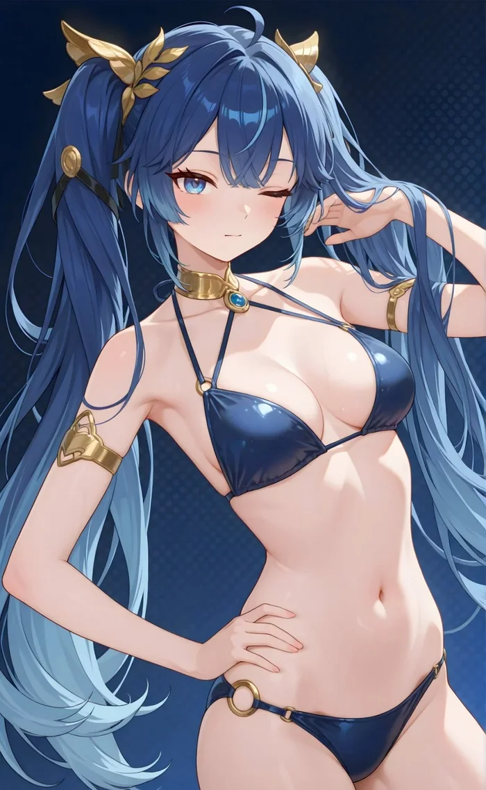 ảnh anime nữ mặc bikini