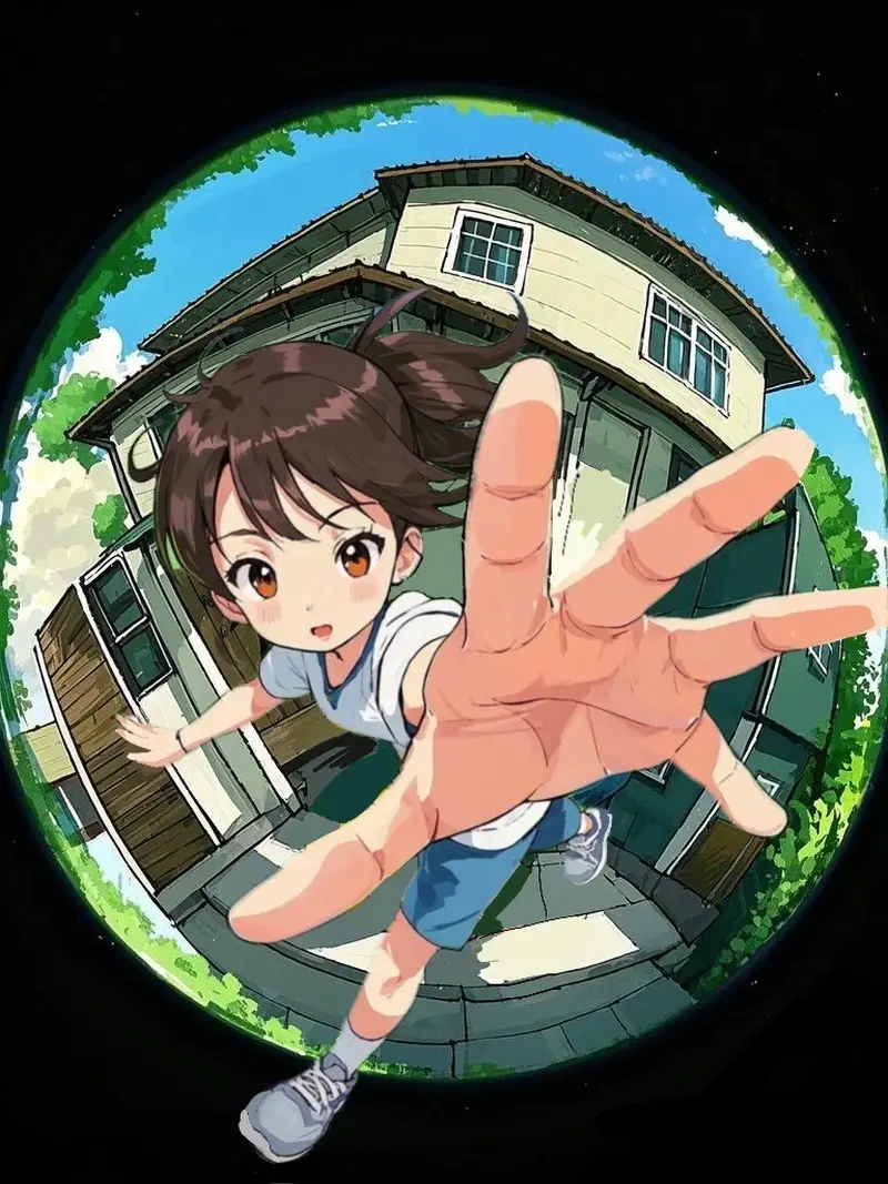 ảnh anime to tròn 3d