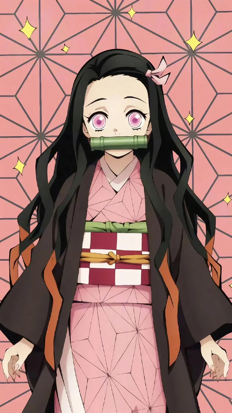 ảnh anime to tròn nezuko