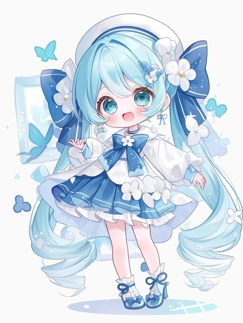 ảnh anime to tròn nùn