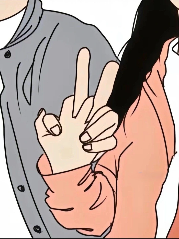 ảnh cặp đôi nắm tay anime