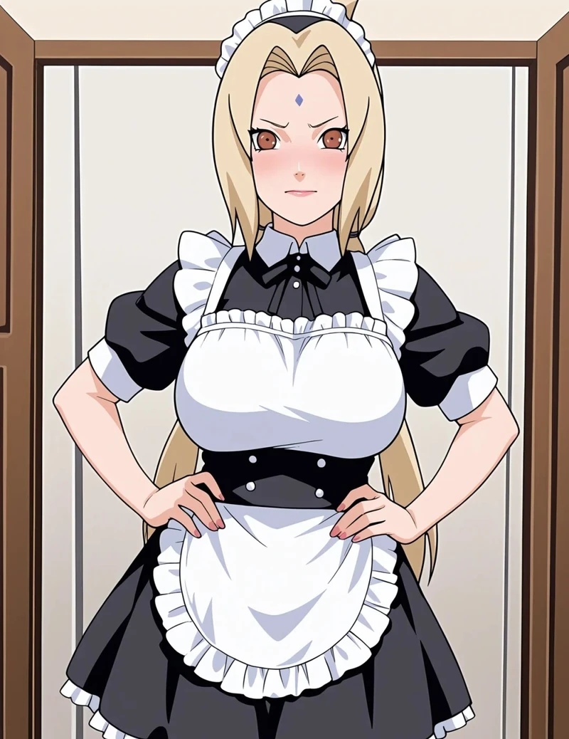ảnh cosplay hầu gái anime