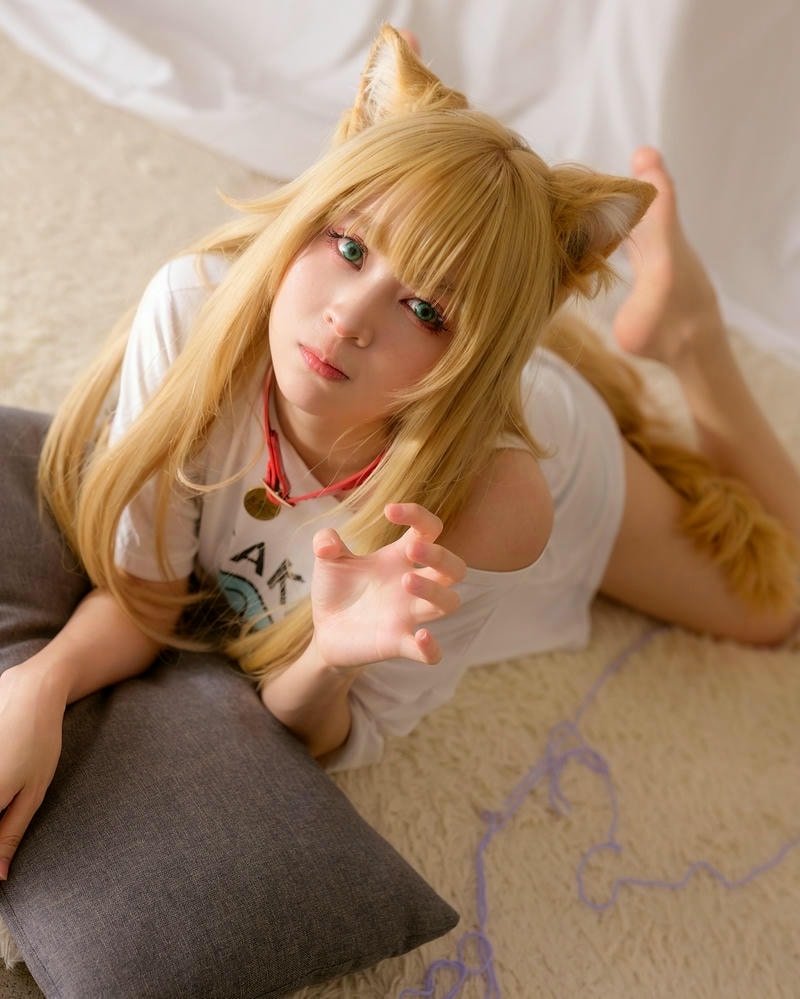 ảnh cosplay mèo gợi đòn