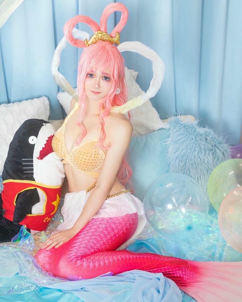 ảnh cosplay nàng tiên cá khiêu gợi
