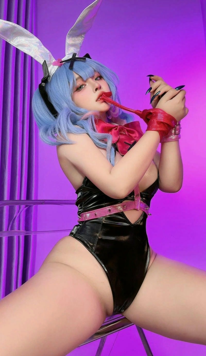 ảnh cosplay thỏ cực dâm