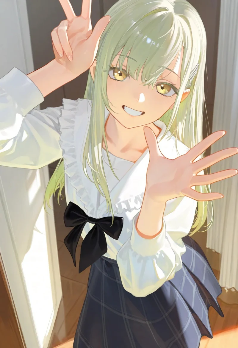 ảnh gái anime to tròn