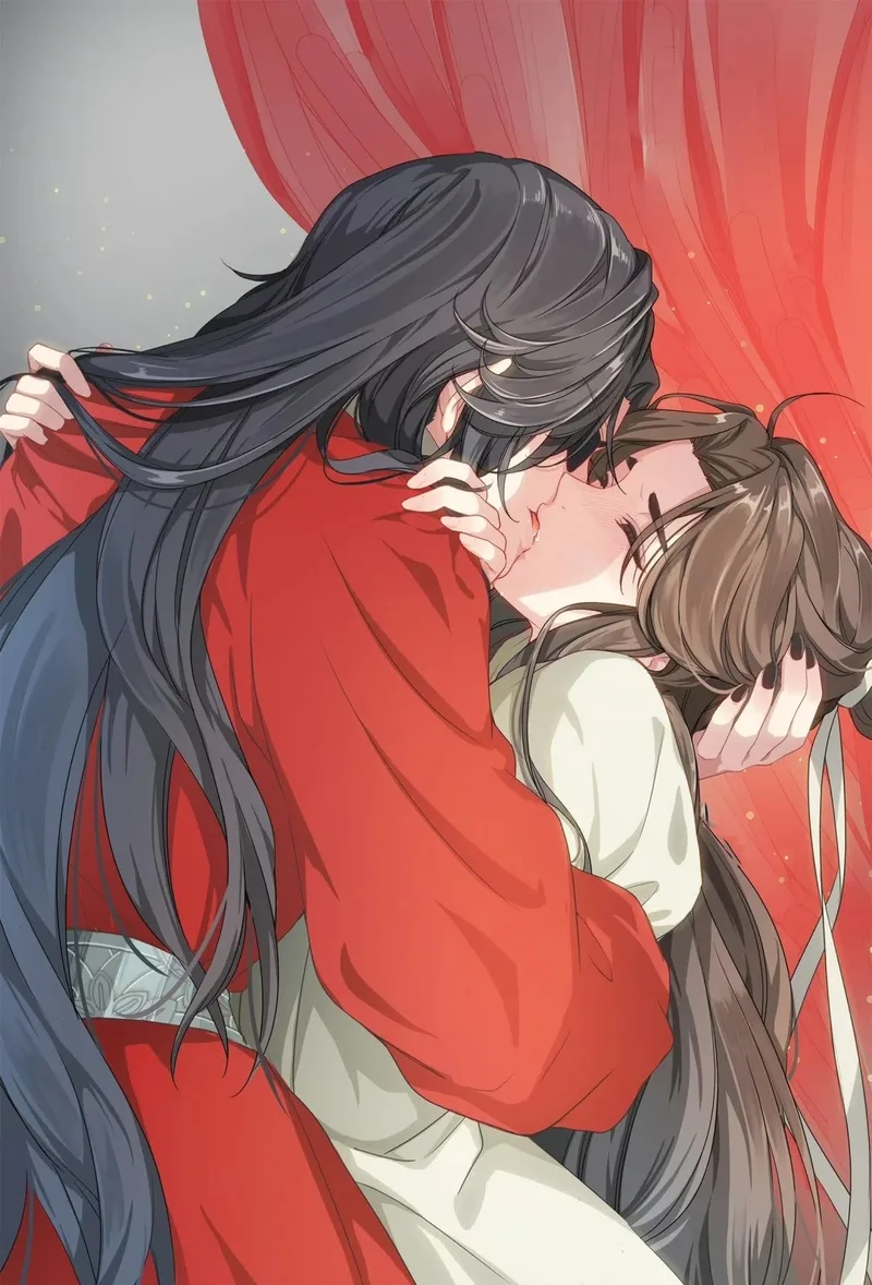 ảnh hôn nhau anime
