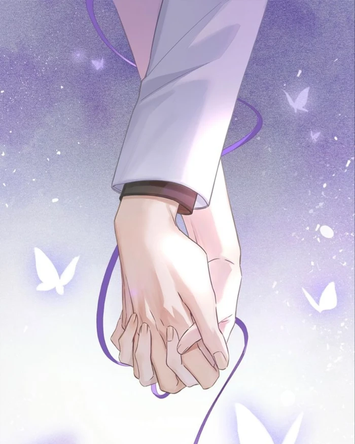 anime ảnh nắm tay hoạt hình