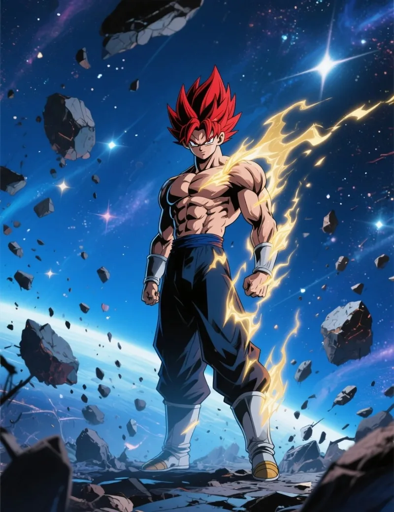 anime galaxy phong cảnh hiếm