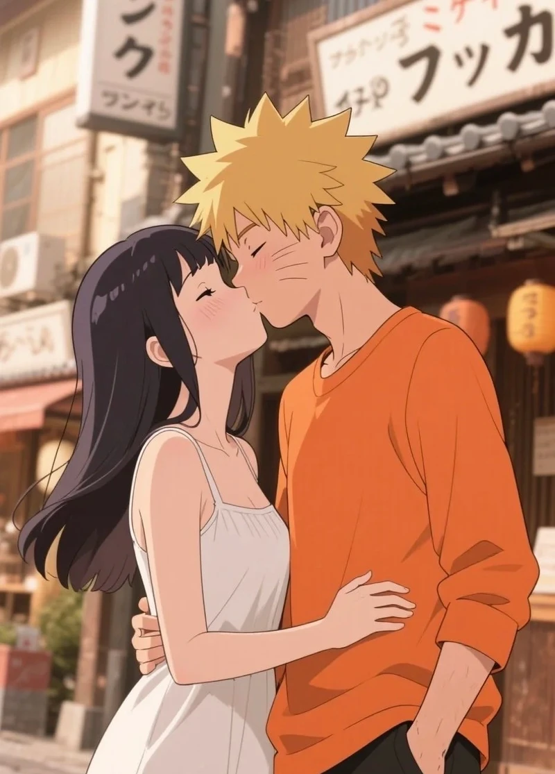anime hôn nhau lãng mạn
