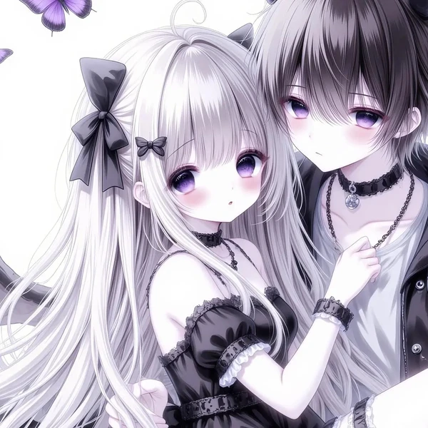 avatar cặp anime cute