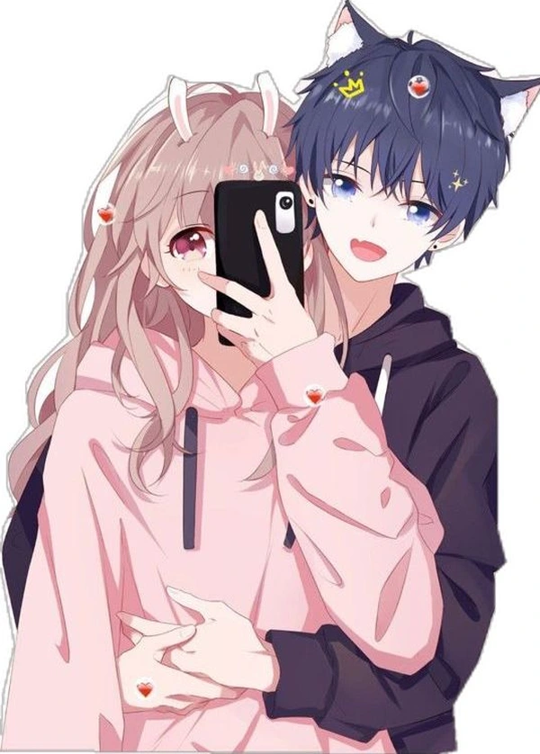 avatar đôi anime phát sáng