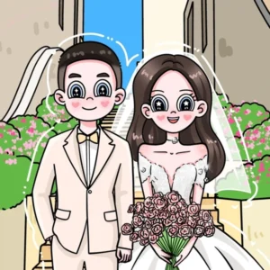 avatar đôi anime siêu cute