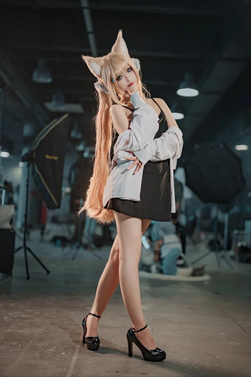 bộ ảnh cosplay mèo xinh