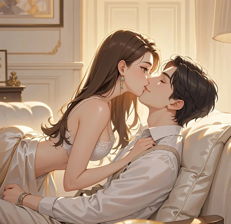 cặp đôi hình ảnh anime hôn nhau đẹp