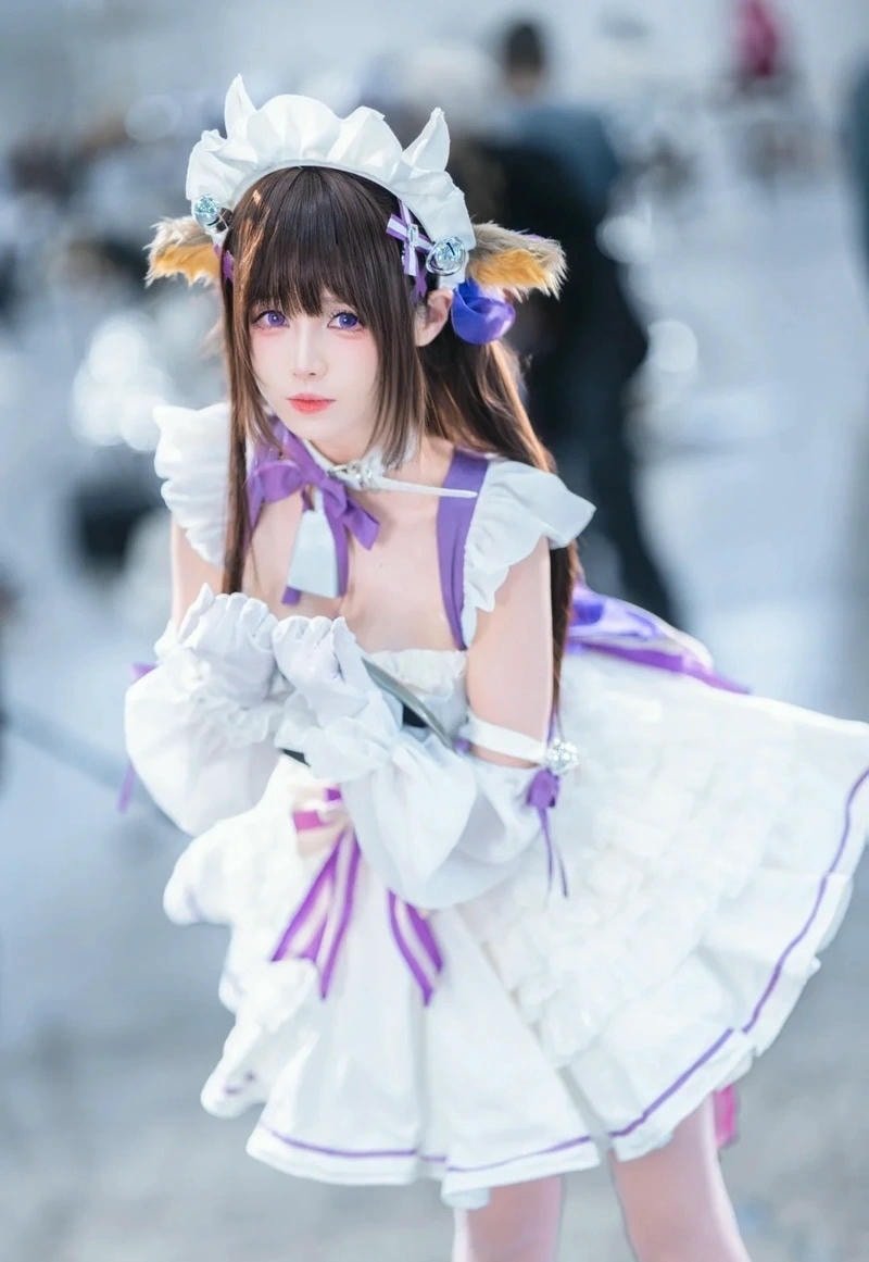 cosplay bò sữa dễ thương