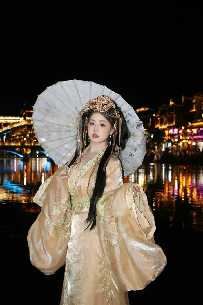 cosplay cổ trang huyền bí