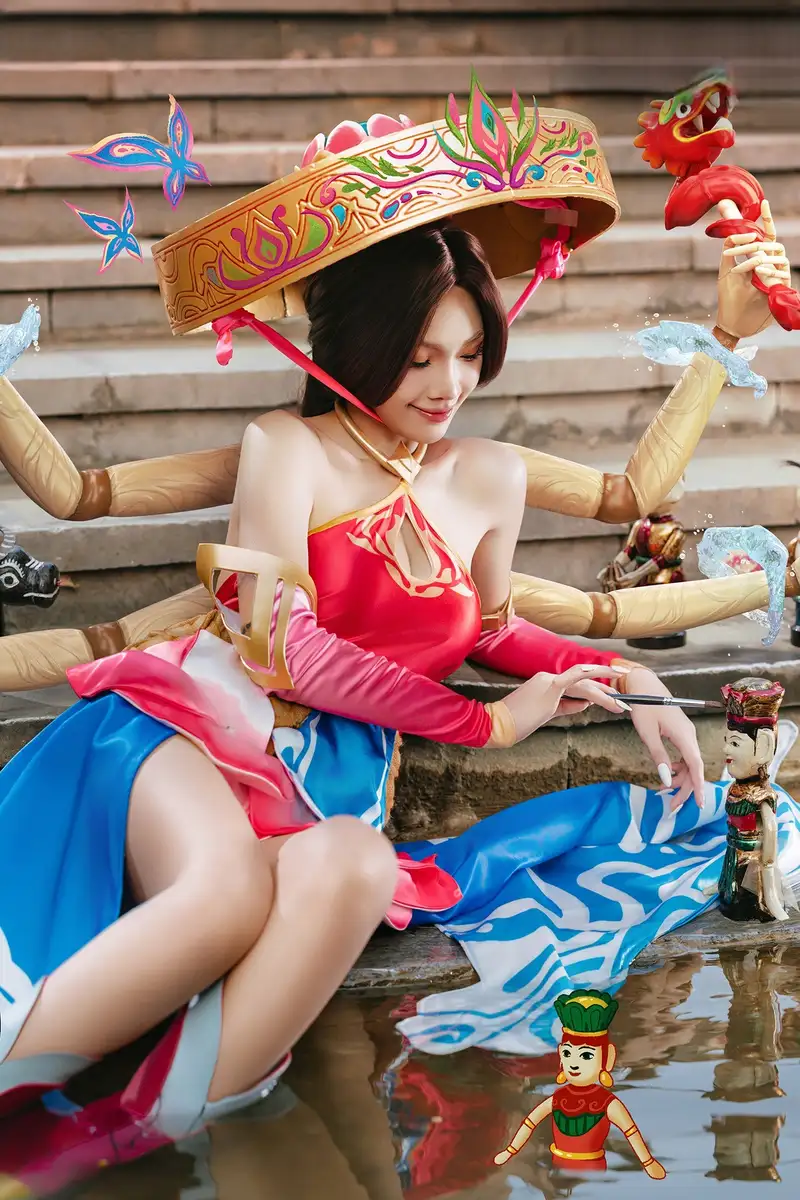 cosplay liên quân cuốn hồn