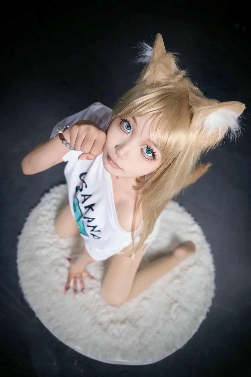 cosplay mèo dễ thương
