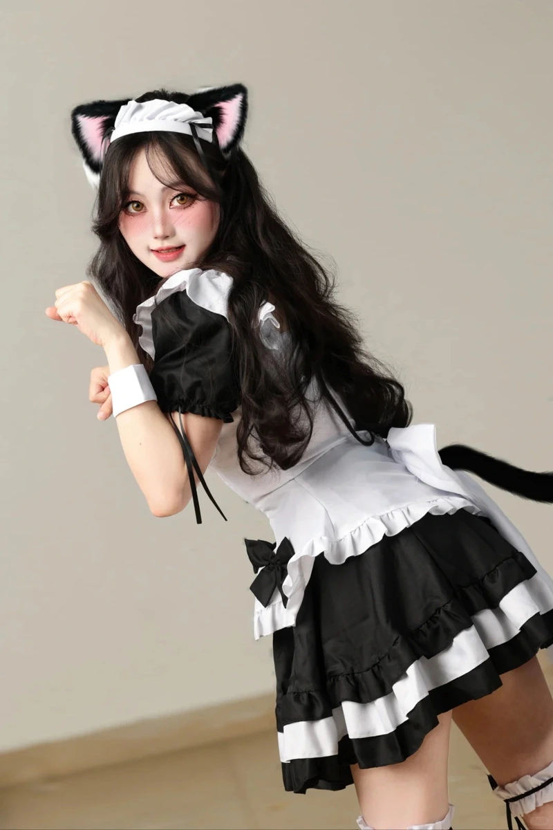 cosplay mèo ngọt ngào