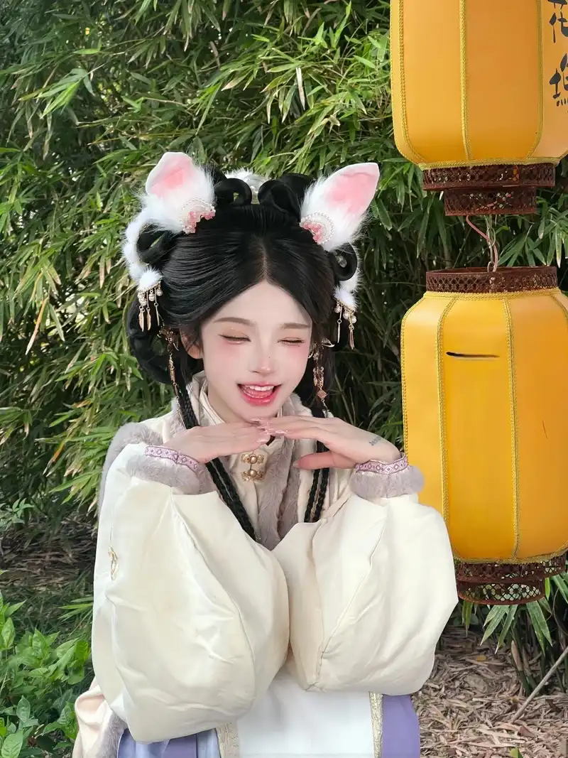 cosplay thỏ trắng đẹp